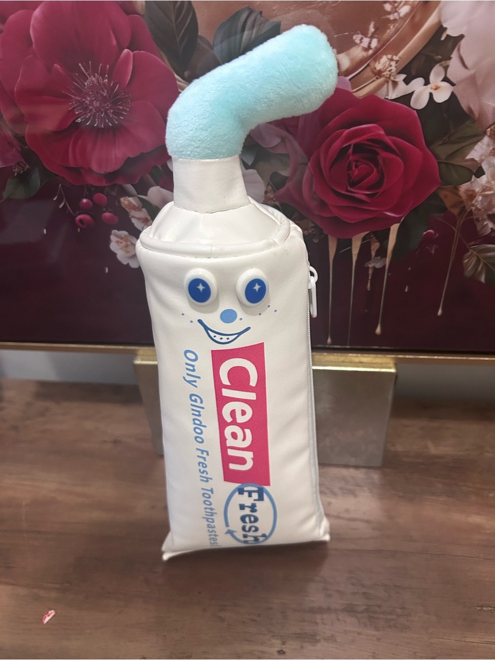 Clean Fresh Toothpaste Plush Pouch